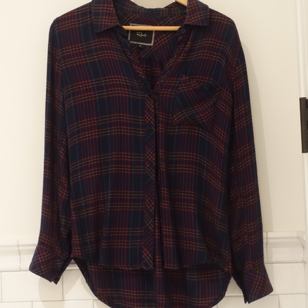 Rail's women's plaid flannel button-down